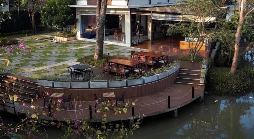 Samut Songkhram Lumphawa Amphawa Resort מראה חיצוני תמונה